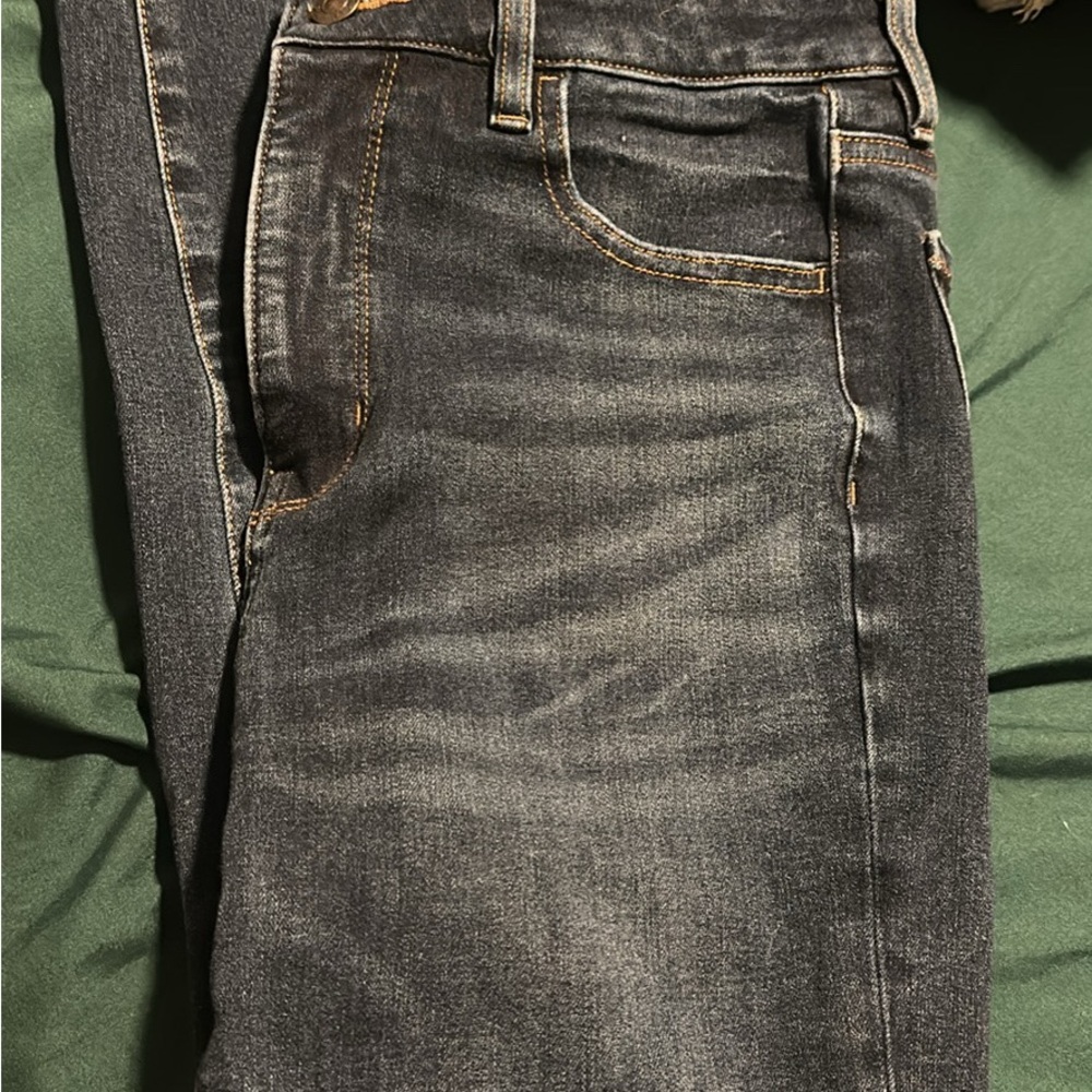 American Eagle Outfitters High Rise Black Jeans with Stretch